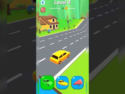 Shape Shifting Game Level 9 #shorts #gameplay #videos