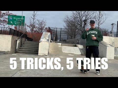 5 Tricks, 5 tries