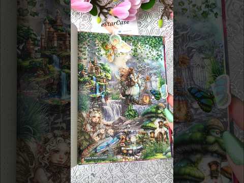 ASMR | Enchanted forest☘️  #journaling #scrapbooking #asmr