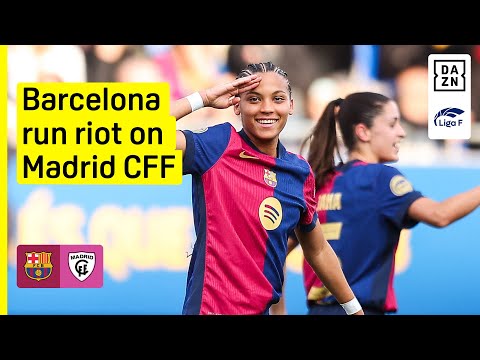 HIGHLIGHTS | FC Barcelona vs. Madrid CFF (Liga F 2024-25 Matchday 19)