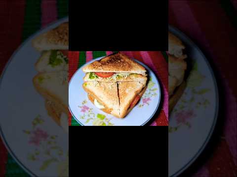 Breakfast Egg Sandwich | Healthy Egg sandwich #shorts #eggsandwich #ytshorts #viral #viralshorts