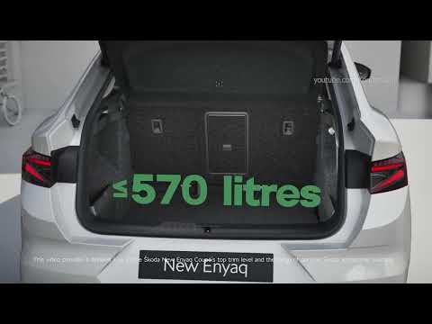 Škoda Enyaq trunk features, details