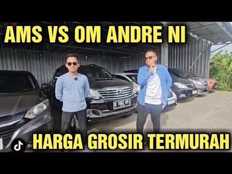 MURAH NI JUAL HARGA GROSIRAN MOBIL BEKAS DI SHOWROOM AMS MOBILINDO DI TAWAR OM ANDRE