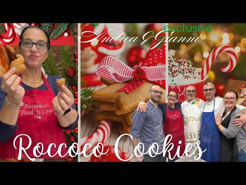 Christmas in Naples! Baking Roccocò Cookies with the Masters "IT"