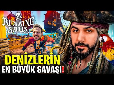 AÇIK DENİZLERİN EN BÜYÜK SAVAŞI! HERKES HAZİNE PEŞİNDE! EKİPLE BLAZİNG SAİLS | Barış Can