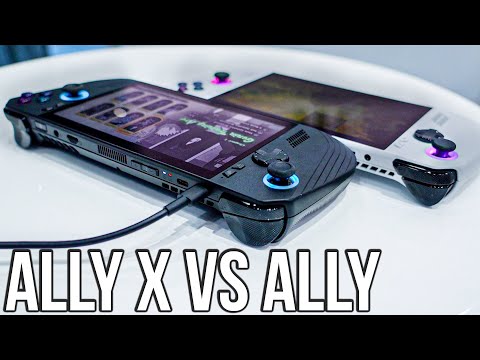 Worth Buying the Asus ROG Ally X vs Ally for $100 More? Asus ROG Ally X vs Ally - Quick Comparison