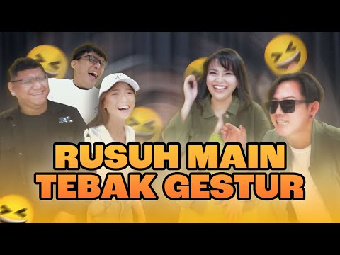 NGAKAK SAMPAI TAHAN KENCING?? MAIN TEBAK GESTURE BARENG MARISHA PUTRI, LUVIA DAN LIGEA