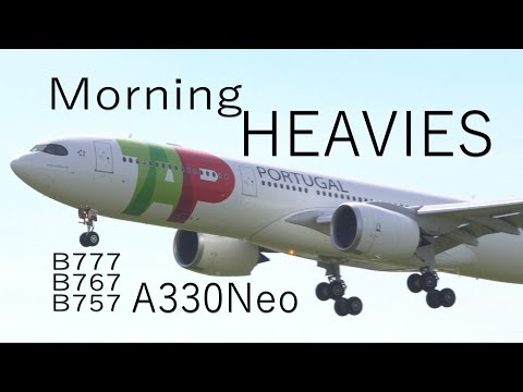 HEAVY Landings and Take Offs (A330Neo - A333 - 777 - 767 - 757) Lisbon HEAVIES