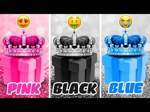 Choose Your Gift......! Pink, Black Or Blue💖🖤💙 How Lucky Are You? 😱 QuizZone