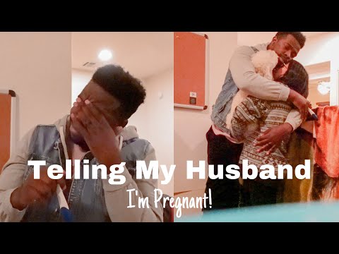 Telling My Husband I'm Pregnant! *Emotional*