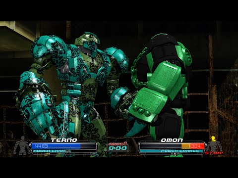 REAL STEEL THE VIDEO GAME/TERNO vs OMON/