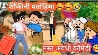 शौकीनी पतोहिया किहीं तहस नहस 🤣 मस्त अवधी कॉमेडी @anchalcartooncomedy