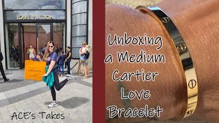 Unboxing a Medium Cartier Love Bracelet