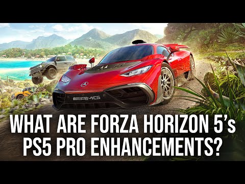 Forza Horizon 5 on PS5 Pro - What Are The Enhancements?