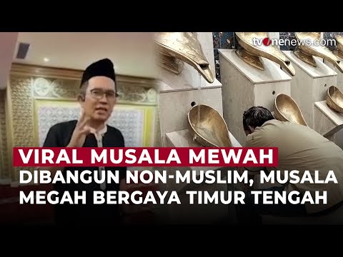 Dibangun Non-Muslim Inilah Musala Makassar Megah dengan Gaya Timur Tengah | OneNews Update