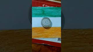 Indian flag #shorts #indianflag #flagdrawing #happyindependenceday #indianflagmaking #viralshorts