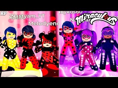 SAME TRANSFORMATION SEASON 6 DO GRUPO NO MIRACULOUS RP - MIRACULOUS ROBLOX!