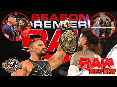 Raw Season Premier | Resumen de Raw 09/Septiembre/24