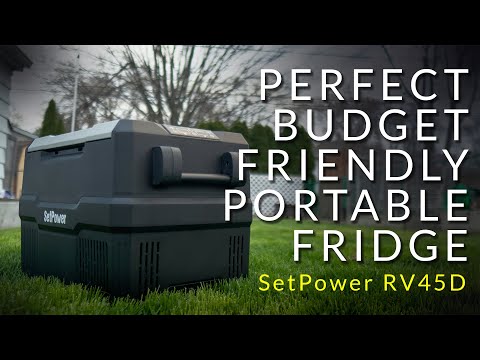 The Perfect Budget Friendly Portable Fridge - SetPower RV45D