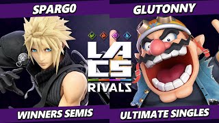 LACS Rivals TOP 8 - Spargo (Cloud) Vs. Glutonny (Wario) Smash Ultimate - SSBU