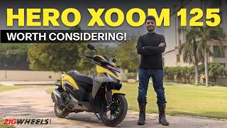 Hero Xoom 125 First Ride Review | Does It Perform As Good As It Looks? | ZigWheels