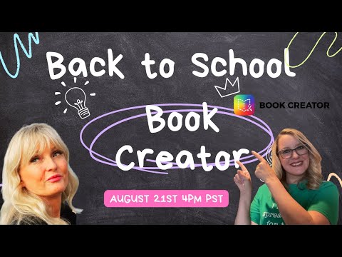 Join Alice Keeler & Holly Clark for Book Creator