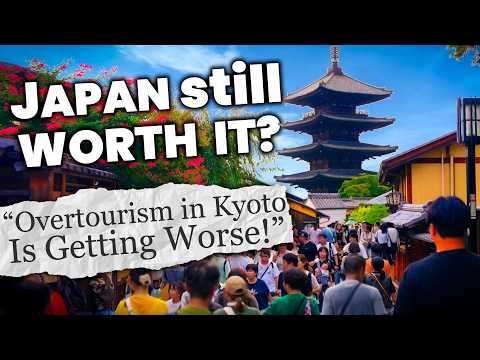 The TRUTH About OVERTOURISM in Japan | 1 Day Trip in KYOTO