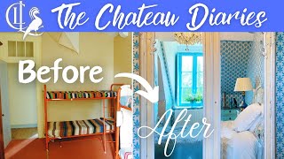 A 72-hour MAKE-OVER of the 19th century Servant's Bedroom ⏱️ | Our Chateau DIY Project!