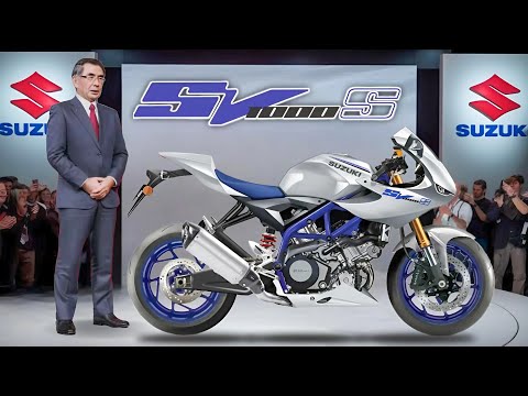 2025 NEW SUZUKI SV 1000 S INTRODUCED!!