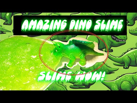 AMAZING DINO SLIME! KIDS FREE SLIME MOVIE!