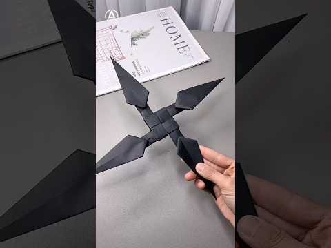 Origami Paper Ninja Star Shuriken