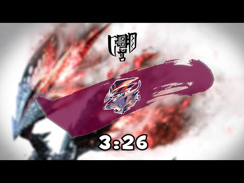 【MHRise】奇しき赫耀のバルファルク 3'26 スラッシュアックス/Crimson Glow Valstrax Switch Axe