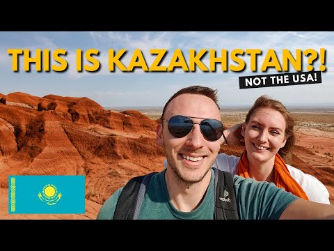 Can you believe this is Kazakhstan? Aktau Mountains UNREAL Landscapes 🇰🇿 Road Trip PART 2