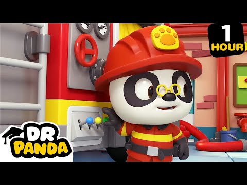 Panda Patrol Saves the Day!🚒👨‍⚕️  Heroes to the Rescue!  | Full Episodes | Dr. Panda | 9 Story Kids