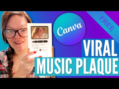 Create A Viral Acrylic Music Plaque In Just 10 Minutes!