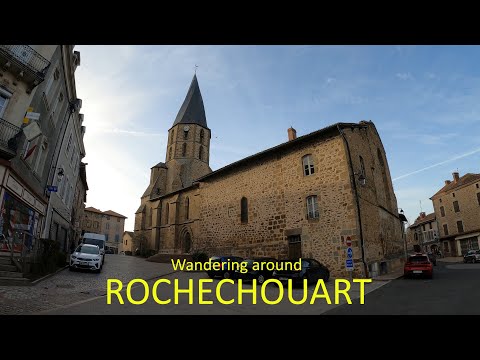 Wandering around Rochechouart, Nouvelle-Aquitaine, France. A flavour of this pretty historic town