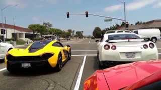 McLaren P1 vs Modded GTR drag race!