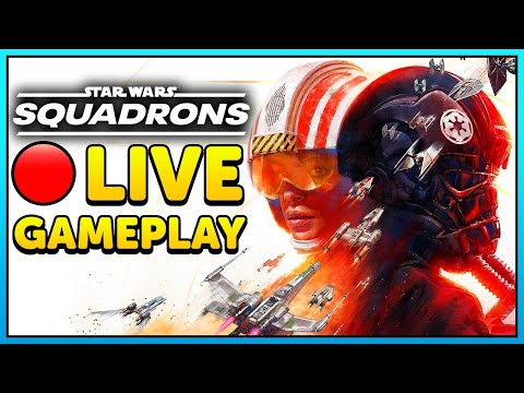 Star Wars Squadrons Gameplay 🔴 LIVE  [!commands] [!member]