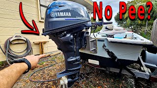 Why Outboards Don't Pee On A Garden Hose