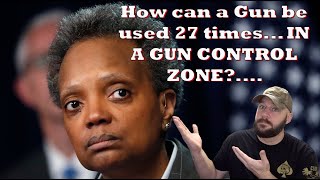 Chicago Style Gun Control FAILS AGAIN... Illegal Gun used in 27 "instances" before Police seize it