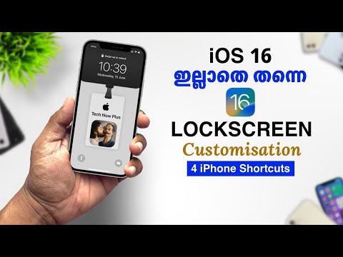 4 iPhone Shortcuts in Malayalam to customise lock screen