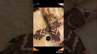 Bridal mehandi design ❤#mehndi #shortvideo #shorts #ytshorts #trending #instagram #tiktok #henna