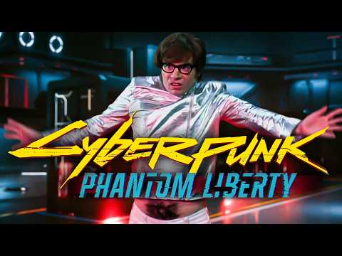 Austin Powers in Cyberpunk 2077