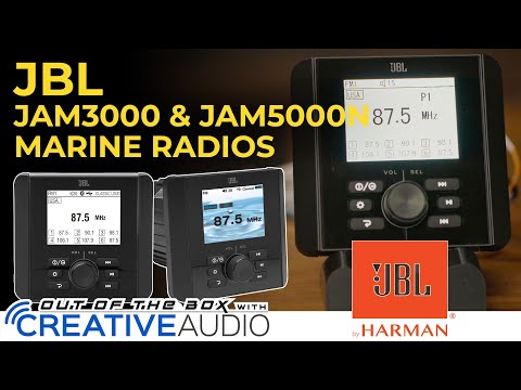 JBL JAM 3000 & 5000N Marine Radios Unboxing and Overview - Out of the Box