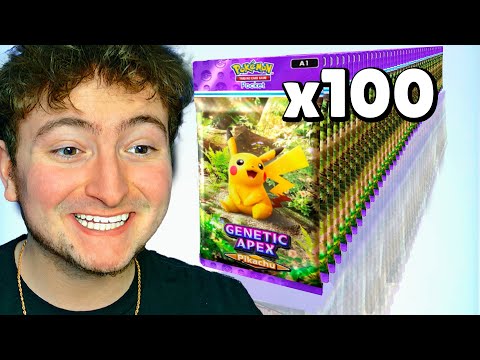 I Opened 100 PIKACHU Packs in TCG Pocket!