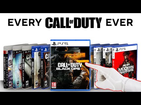 Unboxing Every Call of Duty + Black Ops 6 | 2003-2024 Evolution