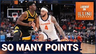 POSTGAME LIVE: Offense Everywhere in Record Breaking 106-94 Illini Win Over Iowa