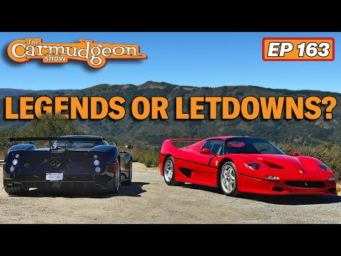 Driving the Ferrari F50 and Pagani Zonda — The Carmudgeon Show Jason Cammisa Derek Tam-Scott Ep. 163