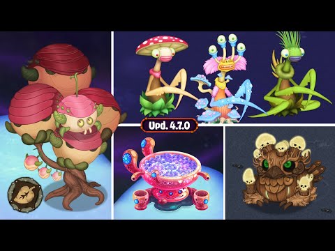 Lowb, Epic Fung Pray and Rare Sporerow - All New Monsters Sounds (My Singing Monsters)