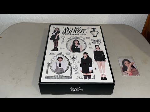 Red Velvet 2024 Season's Greetings Unboxing + Ktown4u Pobs